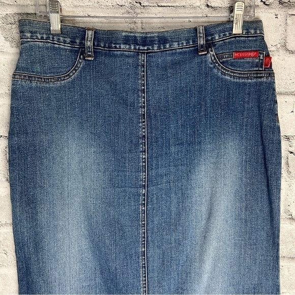 Vintage Y2K Denim Maxi Skirt Size 11 - Picture 7 of 10